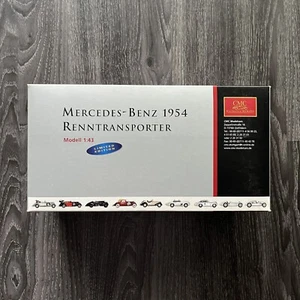CMC Modelcars Mercedes-Benz 1954 Renntransporter 1:43 Das blaue Wunder - Bild 1 von 8