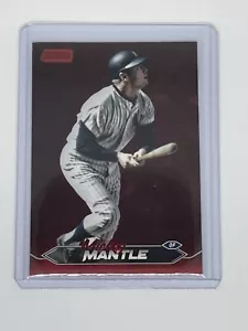 2024 Topps Stadium Club Mickey Mantle #136 Red Foil Yankees - Picture 1 of 2