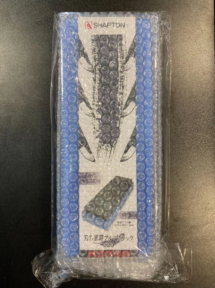 Whetstone Sharpening Stone Shapton Ceramic Kuromaku #320