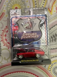 Ford Mustang Boss 429 1969 M2 Machines Ground Pounders escala 1:64 - Imagen 1 de 2