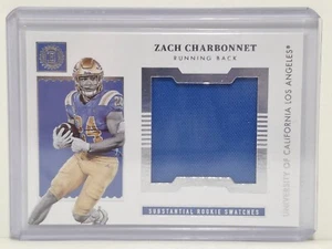 2023 Panini Chronicles Encased Substantial Rookie Swatches Zack Charbonnet - Picture 1 of 2