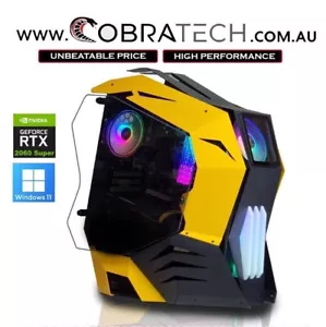 RTX 2060 Super Gaming PC | Xeon E3-1270 | 16GB Ram | 256GB + 500GB | Desktop PC - Picture 1 of 3