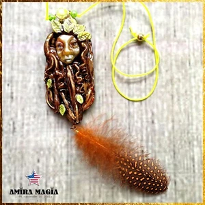 Dream Catcher Pendant Amulet Shaman Jewelry Native American Talisman Indigenous - Picture 1 of 24