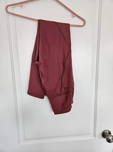 Savvi Leggings terracotta Damen butterweich - Größe M, volle Länge, Taschen - Bild 1 von 9