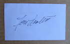 TOM QUALTERS SIGNED AUTOGRAPH 3X5 INDEX CARD MLB 1953 PHILLIES WHITE SOX D.2024