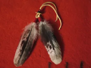 Feder Indianer hergestellt Weißkopfseeadler Feder Haargummi Regalia schön - Bild 1 von 4