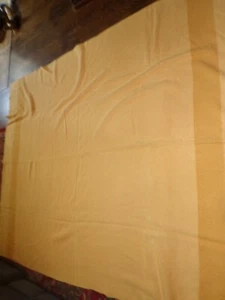 HUDSON'S BAY CO. VINTAGE 4 PUNKT GELBLICH BRAUN WOLLDECKE 89X70 - Bild 1 von 4