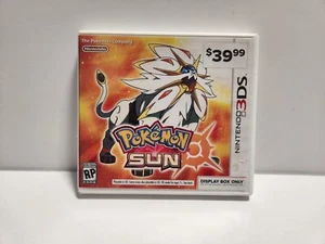 Pokemon Sun (Nintendo 3DS) Promotional Display Case Only - Picture 1 of 4