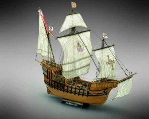 Dusek Mamoli MV42 Santa Maria, wooden model kit, scale 1:50 - Foto 1 di 3
