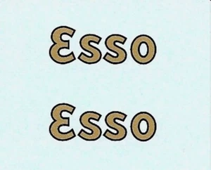 Dinky 25d Petrol Tanker | ESSO | Transfer / Decal - Picture 1 of 1