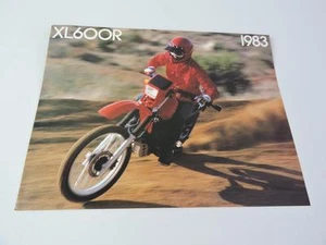 1983 Honda XL600R XL600 Dealer Brochure L159 - Picture 1 of 1