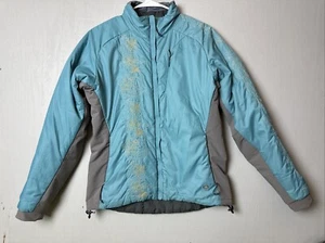 Mountain Hardwear Reversible Insulated Jacket Primaloft Women Md Aqua/Gray/Gray - Bild 1 von 24