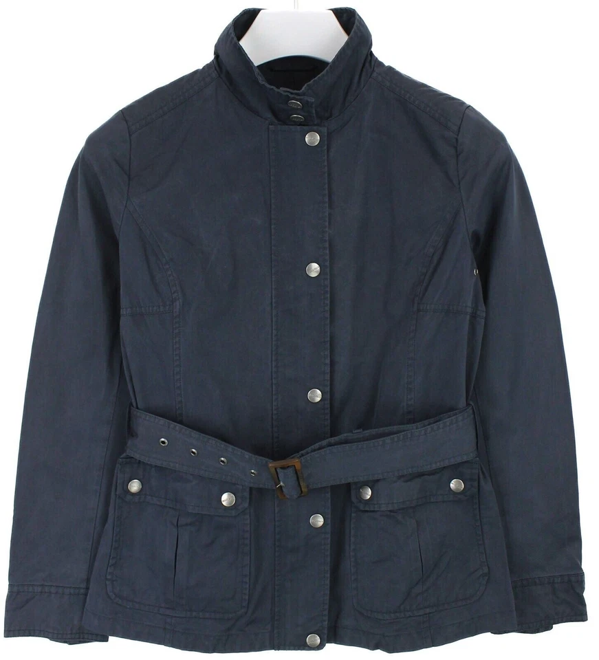 WOOLRICH Jacket Women's Small Thin & Light With Belt - Image 1 of 4