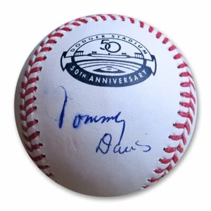 Tommy Davis Signed Autographed MLB Baseball Dodgers 50th Anniversary GV917016 - Picture 1 of 3
