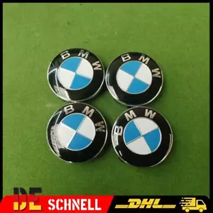 4x 68MM Nabendeckel Nabenkappe Radnabenkappen Radkappen Felgendeckel BMW - Bild 1 von 1