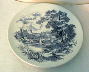 4 WEDGWOOD COUNTRYSIDE ENGLAND 7 " SALAD PLATES UNUSED IN PERFECT CONDITION - Picture 1 of 2