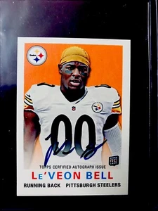 2013 Topps 1959 Topps Rookie Auto Le'Veon Bell #22 Rookie Auto RC - Picture 1 of 3