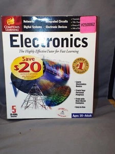Vintage Software Electronics Compton's Learning 5 CD-ROM Set - Bild 1 von 3