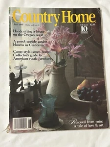 Country Home June 1989 Handcrafting a House on the Oregon Coast - Imagen 1 de 15
