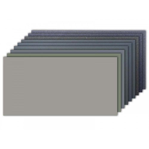 Micro-Mesh Cushioned Abrasive Sheets - 12x6", Set of 9, 1500-12000