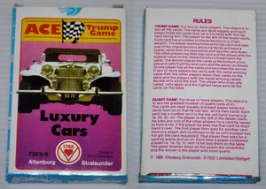 Philippines LUXURY CARS ACE TRUMP PLAYING CARD GAME Complete - Picture 1 of 6