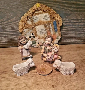 Popular Imports 1997 Nativity Mini Tea Set TS490 - Picture 1 of 10