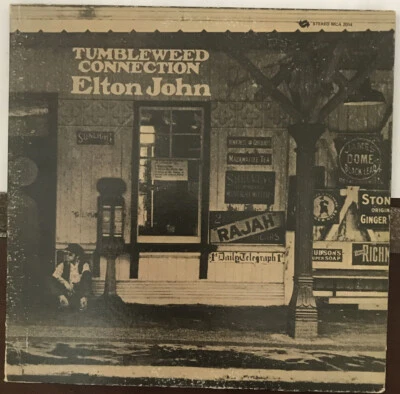 Elton John Tumbleweed Connection  Excellent Rare LP Inner Booklet Mc 2031 - Image 1 of 4