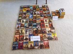 68 NO DUPLICATE + 30 DUPLICATE for a total of 98 p.b. bookLouie L’Amour book lot - Picture 1 of 2