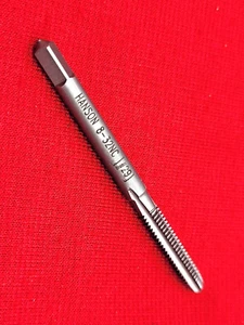 8-32 NC Bottom Hand Tap Irwin Hanson 1224 ZR RH Carbon Steel USA 8/32 4 Flute - Picture 1 of 6