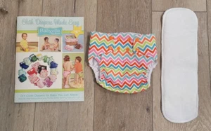 Cloth Diaper Handemade Free Insert Size M - Picture 1 of 4