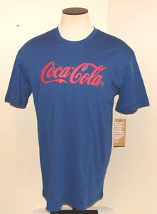 Coca Cola Fashion T-Shirt Men's XL Navy (New with Tags) ***FREE SHIP*** - Picture 1 of 11