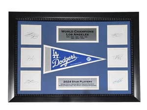 Los Angeles Baseball 2024 Champs Replica Signature Frame - Picture 1 of 1