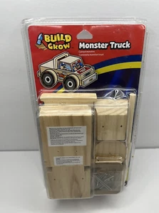 Lowe's 2010 Build & Grow Project Kit Kids Wood Monster Truck Customize Brand New - Picture 1 of 5