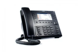 Téléphone IP Mitel 80C00003AAA-A noir combiné câble LCD 24 lignes - Photo 1/1