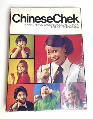 Vintage 1973 ChineseChek Pad & Pencil Game New/Sealed Hoi Polloi Collectible - Image 1 of 4
