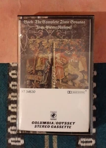 Bach The Complete Flute Sonatas - Jean-Pierre Rampal (Cassette, Album) Columbia  - Picture 1 of 2