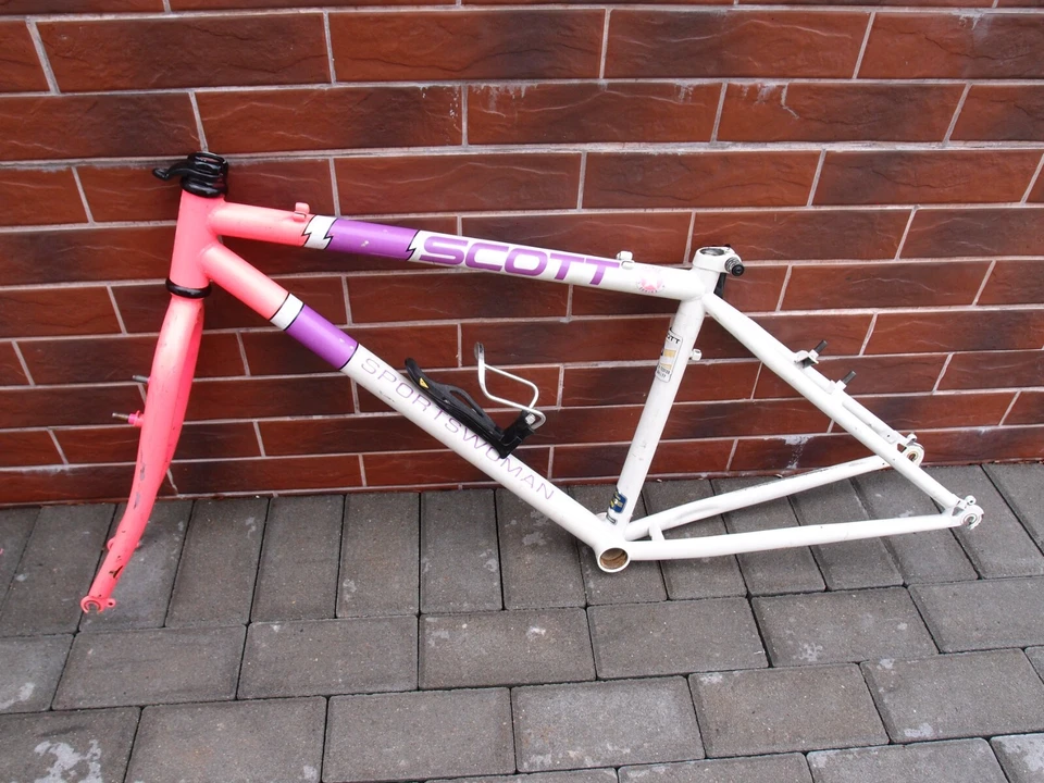 Juego de cuadro Scott Sports Woman 14 in Tange MTB CRMO Tioga Avenger Foto 1 de 4