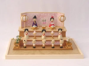 Sousaku Rakuza Hina Kokeshi Japanese miniature assembly kit New - Picture 1 of 4