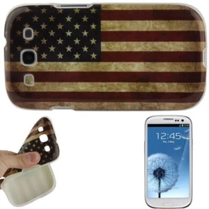 Hülle Retro Flagge TPU Tasche Case Etui Bumper für Samsung Galaxy S3 i9300 Neu - Bild 1 von 5