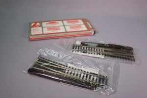 ZP023 LIMA 403830E Train Ho Rail Boite de 2 aiguillage electrique droit 156mm - Picture 1 of 5