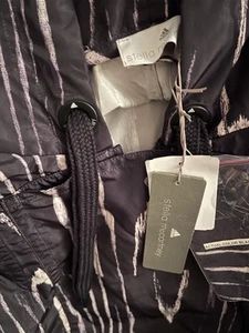 NEU Adidas Stella McCartney Parka Jacke Mantel Schwarz - Bild 1 von 7
