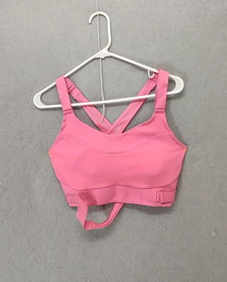 Sujetador deportivo Adidas para mujer grande D-DD espalda cruzada soporte alto entrenamiento ajustable Foto 1 de 4