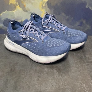 Brooks Glycerin StealthFit 20 1203721B402 Women's Blue Sneakers Size 10B - Picture 1 of 23