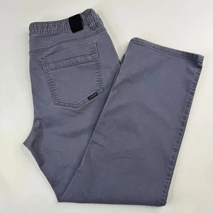 Prana Mens 38x28 Gray Bridger Slim Fit Stretch Denim Casual Outdoor Jeans - Picture 1 of 15