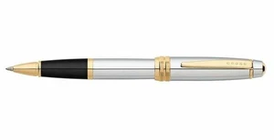 CROSS BAILEY MEDALIST ROLLERBALL SELECTIP PEN w/ 23k GOLD-PLATED TRIM #AT0455-6 - Picture 1 of 8