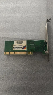 Tarjeta adaptadora de interfaz de red Ethernet PCI Express 10/100 de 1 puerto Foto 1 de 3