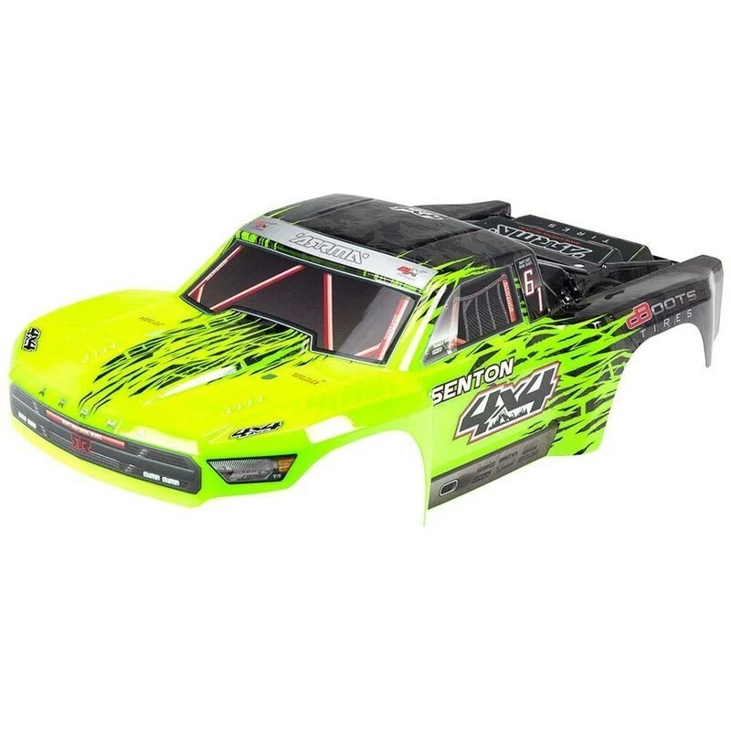 ARRMA 1/10 Painted Body with Decal Trim, Green: SENTON 4x4 BLX - AR402204 - Image 1 of 1