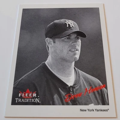 2003 Fleer Tradition Black-White Goudey Red #19 Drew Henson/500 New York Yankees - Image 1 of 2
