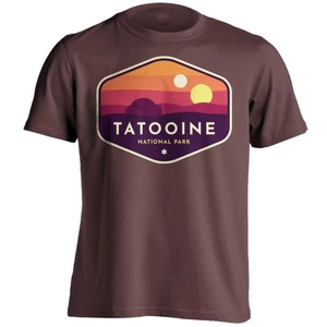 Tatooine National Park | Russet Brown Tshirt - Bild 1 von 2