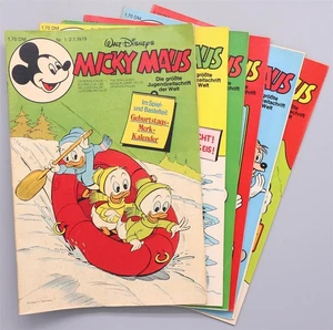 Cuaderno de cómic Mickey Mouse 1979 a menudo con guarniciones Editorial Ehapa Selección Disney - Imagen 1 de 170
